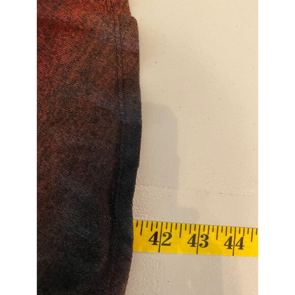 Signature By Robbie Bee Dress Multicolor Striped Cowl Neck 3/4 Sleeve XL - Picture 6 of 10